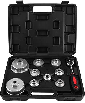 ETAINGYEUN 10 Stück/Set Universal-Ölfilterschlüsselkappe,Ölfilterschlüssel,Ölfilter Schlüssel,Universelles Ölfilterdeckel-Entferner-Set für verschiedene Fahrzeuge