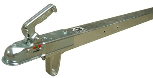 HGW Schlegl 200cm Zugrohr/Deichsel für ungebremste 750 kg Anhänger (60mm Vierkantrohr)