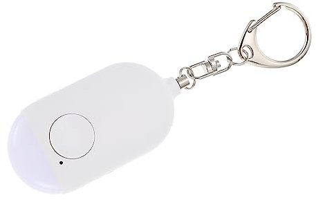 UKCOCO 1satz Persönlicher Alarm Mit -Taschenlampe Wiederaufladbar Tragbar Und Leicht Für Und Senioren Mit Praktischem Schlüsselanhänger Für Notfälle Im Freien