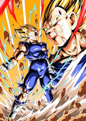 Genérico Póster Lámina Vegeta. Tamaño A4 (210 x 297 mm). Ideal Para enmarcar o colocar directamente en la pared. Papel fotográfico premium Glossy de 255gr/m2
