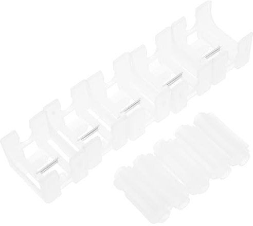OSOLADY Venetian Blind Cord Holder and Mount Set 10pcs Blind Cord Repair Accessories with Roller Shade Chain Retainers Spare Parts for Home Window Treatment
