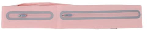 Slim Running Belt Pack, bärbar vattentät fitness träningsbälte med reflekterande band, för vandring, cykling och träning storlek pack