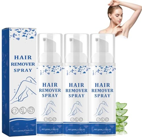 Haarentfernung Schaum, Enthaarungscreme Intimbereich, Body Hair Removal Foam, Milde Natürliche Forme Enthaarungs Cream, Keine Hautirritationen, Haarentfernungscreme für Arme und Beine (3)