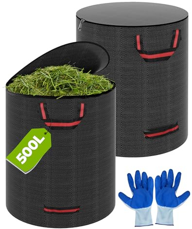 2 trädgårdssäckar på 500 l
