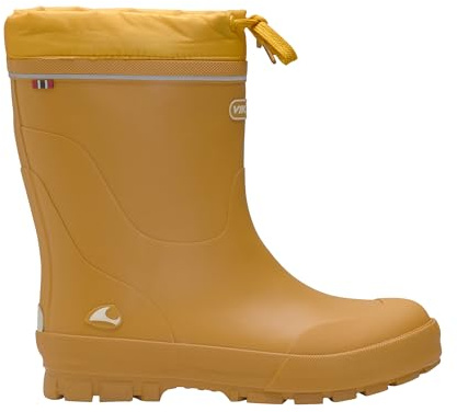 viking Unisexvuxna Jolly Thermo gummistövlar, senap - 38 EU