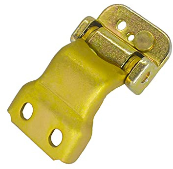 FanPaYY Upper Right Rear Door Hinge 4395105 for Ford Transit Mk6 Mk7 | Top golden rear door hinge replacement, OE number YC15V42982AG, sturdy spare part fitting Transit Mk6 and Mk7 rear tailgate