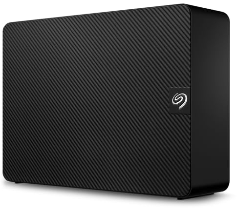 Seagate Expansion Desktop 12TB, Externe Festplatte, 3.5 Zoll, USB 3.0, PC & Notebook, inkl. Data Rescue Service (STKP12000400)