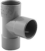 jardiboutique - ø 40 mm, un Te pvc évacuation plomberie, F.F