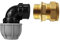 mdpe Fittings to Copper Pipe connectors (20mm elbow-15mm Copper Straight)