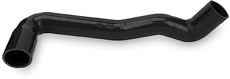 Tubo Intercooler Turbo de Aire, Tubo de Eliminación de Resonador Intercooler Resistente Al Calor para S (BLACK)