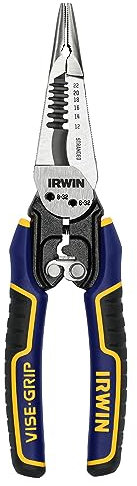 Irwin Vise-Grip Wire Stripper, 7 in 1 Multi-Function (IWHT84002)