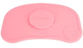 Twistshake Click-Mat Mini 31 x 17 cm Mantel Individual de Alimentación Antideslizante para Mayoría Bandejas para Tronas, Placemat Grado de Fuerte Succión, Sin BPA, 6+ Meses, Rosa Pastel D2C