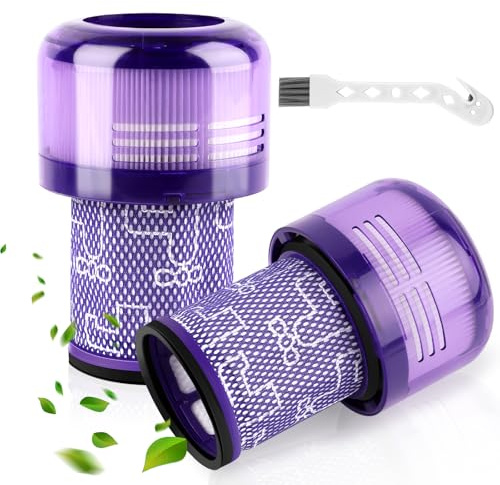 2 Stück HEPA Filter für Dyson V12 Detect Slim Staubsauger - Ersetzen Sie 971517-01