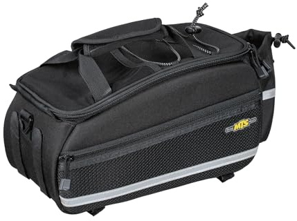 Topeak MTS TrunkBag EX Hinterradtasche Strap Mount - Modell 2024 | Topeak MTS Trunk Bag EX | Wasserabweisende, isolierte Fahrradtasche