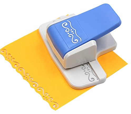 Perforatrice per bordi per lavori fai da te, punzonatrice di fiori di diamante, quadrati fioriti per etichette regalo, progetti fai da te, artigianato con carta, fabbricazione di carte,