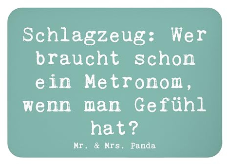 Mr. & Mrs. Panda magnet Spruch Schlagzeug Gefühl - Geschenk, Schlagzeuger, Lernen, Musikinstrumente, Musiker, Band, Instrument, küchenmagnet, whiteboardmagnet, Pinnwandmagnet, büromagnet, Musik, Beats