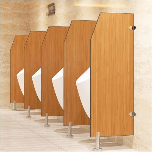 Badezimmer-Trennwand für öffentliche Toiletten, Wandmontage, Urinal, Sichtschutz für Einkaufszentren und öffentliche Orte