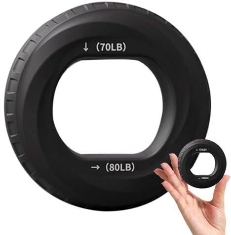 Griffkraft Trainer, Handtrainer Fingertrainer, Unterarmtrainer, Handkraft Trainer Ring Silikon, Hand Gripper Fingerhantel, Home Workout Handmuskeltrainer Für Klettern, Musiker