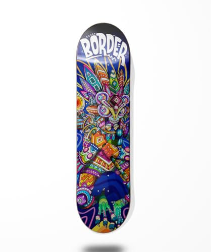 Border Skateboard Skateboard Deck - Krieger 8.375