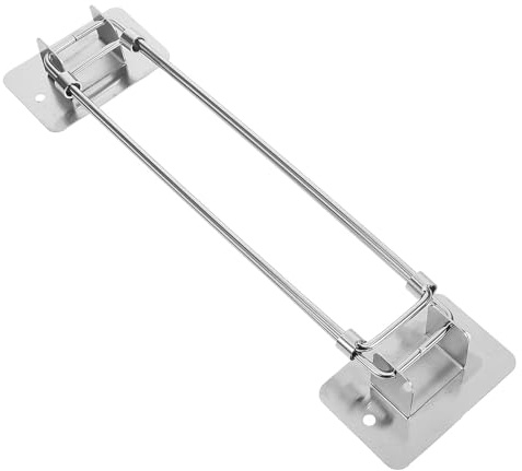 iplusmile Barra Telescopica Regolabile per Doccia Camper Asta Angolare Salvaspazio per Bagno Rv Accessorio Organizzatore Bagno Facile da Installare e Pulire Compatibile con Frigoriferi