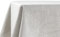 Decomira Tischdecke wasserabweisend Leinen-Optik - Fleckschutz, abwaschbar - Garten-Tischdecke Outdoor, Tischtuch Esstisch - Grau - 130x180 cm