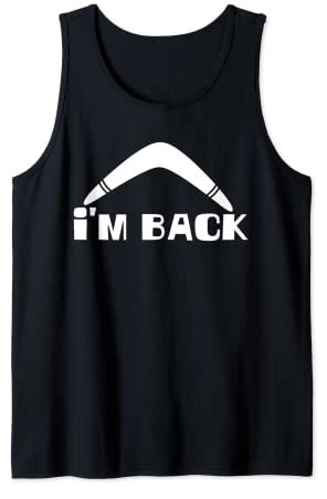 Wurfsport Boomerang Witz Spruch Bumerange Bumerang Tank Top