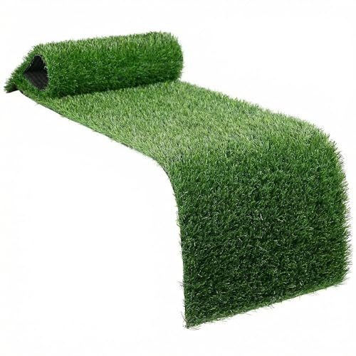 XLX TURF Artificial Grass Runner for Table 12 X 72 Inch, Easter Party Table Centerpiece Decorations Fake Grass Mats for Golf Theme Birthday