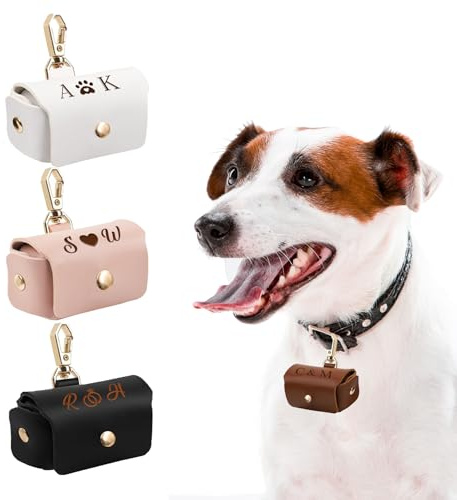 Roycraft Personalisierte Hochzeitsringbox für Hundehalsband, Ringträger, Kissen für Verlobung, Hochzeit, Antragszeremonie