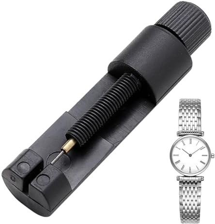 Outil de liaison - Engrenage d'ajustement de la sangle, extracteur de goupilles - Extracteur de bracelet en métal - Kit d'outils de réparation de bracelet - Aiguille de bracelet - Ouvre-bracelet