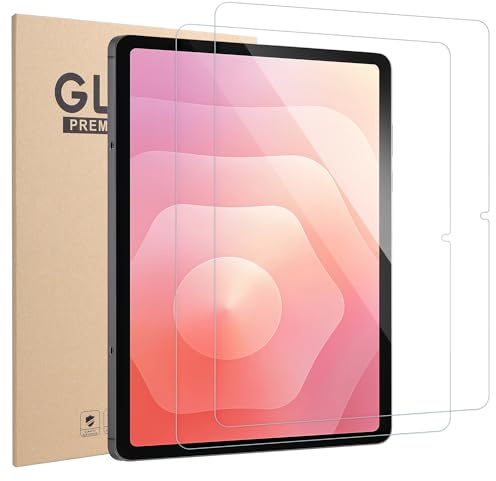 Xahpower 2 Stück Schutzfolie für Samsung Galaxy Tab S10 Lite /S10 FE/S9 FE 10,9, 9H Härte, HD-Klar, Panzer Schutz Glas Kompatibel mit Galaxy Tab S11/S9/ S8 /S7 11