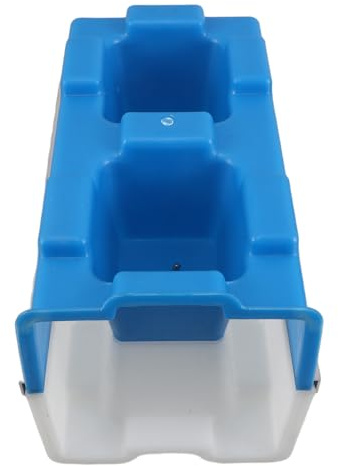 WATIIFUFU Moule à Briques en Plastique pour Béton Design Emboîtable et Finition Lisse, pour Bordure de Jardin Extérieur et Construction de Murs