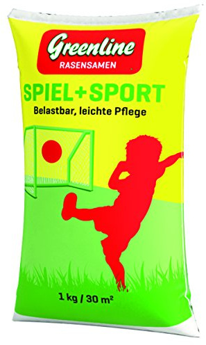 GREENLINE Rasensamen Spiel und Sport 1 kg, grün