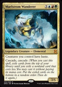 Magic: the Gathering - Maelstrom Wanderer (204/249) - Eternal Masters