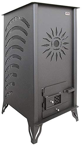 Poêle Biomasse sans électricité Modèle Mini Eco Sol (Pellets-Chenouille). Poêle à granulés sans électricité