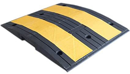 Dosso rallentatore di velocità componibile Safemax, elementi riflettenti - dimensioni: 600x500x h50 mm