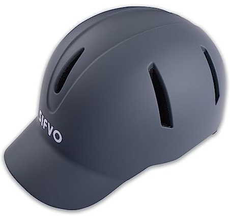 SIFVO Bike Helmet - Stylish Bike Helmets Men and Women, Cycle Helmet for Road Cycling City Scooter Bicycle Helmet Adult Bike Helmet,56-61cm (22.04-24.01)