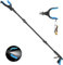 Kekoy 44'' Grabber Reacher Tool with Light, Extra Long Litter Pickers for Adults Grabber Stick for Elderly, Helping Hand Grabber for Disabled Aid Picker Upper, Rubbish Pick Up (Dark Blue）