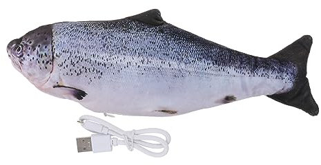 BESPORTBLE Elektrischer Fisch Spielzeug Mit USB Aufladung Für Katzen Katzenspielzeug Fisch Haustierfischspielzeug Zum Spielen Für Katzen