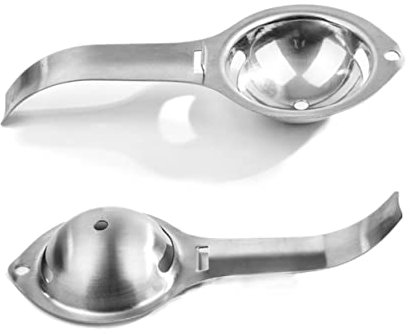 Egg Yolk Separator Stainless Steel 3pcs Divider for Baking Cooking