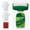 Peinture de retouche murale blanche 500 ml - Rouleau de peinture murale blanche - Rouleau de peinture de retouche - Convient pour la réparation des murs avec peinture au latex - À base d'eau