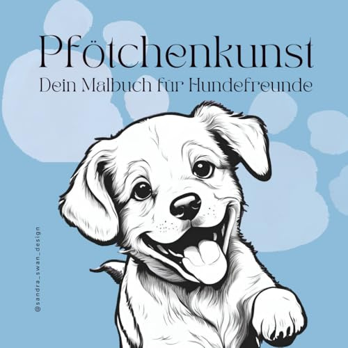 Hunde mit Mandala - Malbuch für Erwachsene: Mehr als 50 niedliche, liebevolle und schöne Hunde. Anti-Stress-Malbücher mit entspannenden Designs.