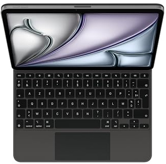 Apple Magic Keyboard Case für das 11 iPad Air (M3), besonders angenehmes Tippen, integriertes Trackpad, Französisch - Schwarz
