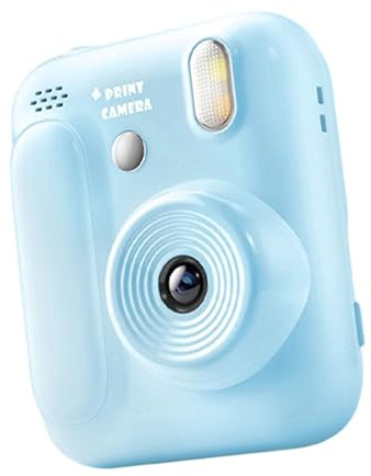 Macchina fotografica istantanea dei bambini con stampa termica a colori di carta 4Roll incorpora in effetti Design portatile per principianti Stampante fotografica a colori per bambini