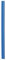 Durable Klemmschiene A4, für circa 30 Blatt, Packung à 100 Stück, blau, 290006