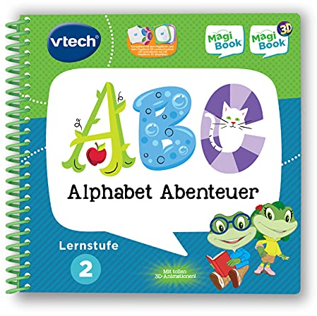 Vtech 80-480604 - Magibook - Lernstufe 2 - Alphabet Abenteuer