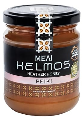 Helmos Greek Heather Honey, 250g | Authentic quality by Soukas family. Awarded product with great taste. Premium choice.