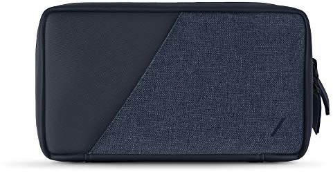 Native Union Stow Organizer - Leichte Reisetasche aus strapazierfähigem Canvas, Speichert Kabel, Ladegeräte und mehr (Indigo)