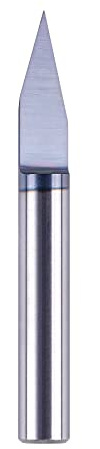 SpeTool Gravierfräser 30 Grad V Nutfräser 6mm Schaft Schriftenfräser Holz 0,2 mm Spitze VHM Gravierstichel Holzfräser V-Bit Fräser für Oberfräse 2D 3D CNC Fräser Gravur