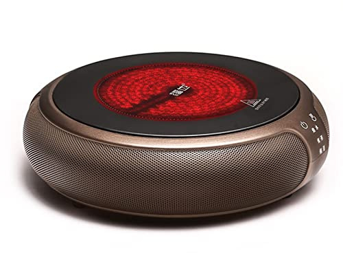 Estufa eléctrica de 1200W, estufa de té inteligente, placa caliente eléctrica, horno de calefacción multifuncional, Mini calentador de inducción, tetera de 220V,Copper
