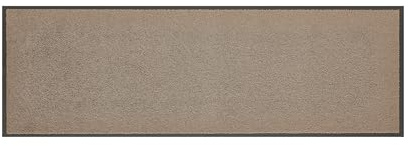 andiamo Fußmatte Verdi - Schmutzfangmatte für den Hauseingang - ideal als Fußmatte innen oder als Fußabtreter im überdachten Außenbereich - Fußabstreifer für Haustür 60 x 180 cm Taupe